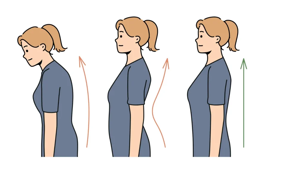 Posture et beauté du visage